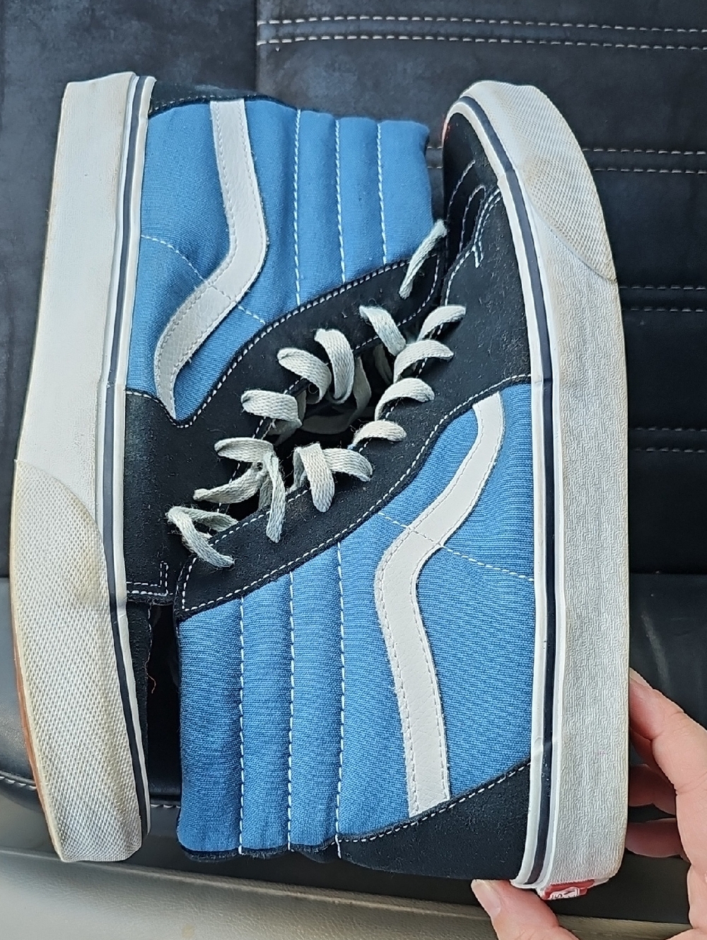 Vans Hightop Unisex Mens 10.5 Womens 12 - Picture 5 of 7